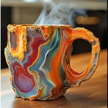 Mineral Crystal Coffee Cup